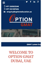 Mobile Screenshot of optiongmatdubai.com